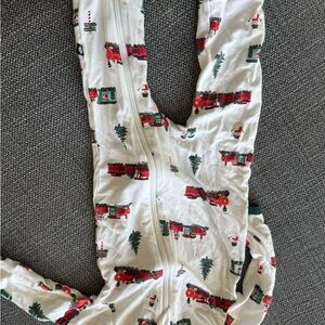 Festive Train Print Onesie